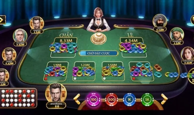 Các cửa cược trong game Xóc Đĩa tại FUN88